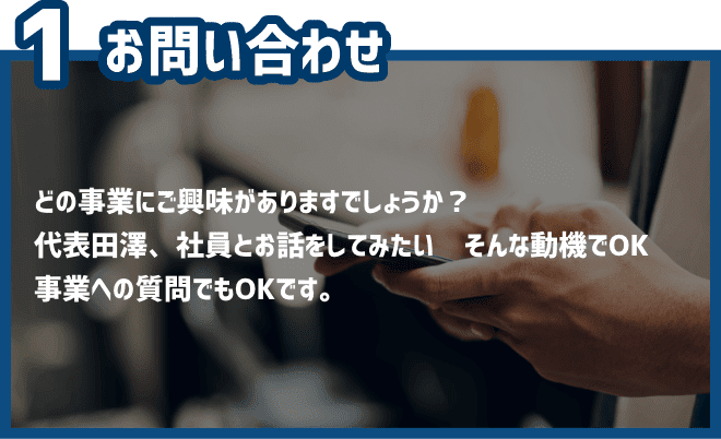1.お問い合わせ