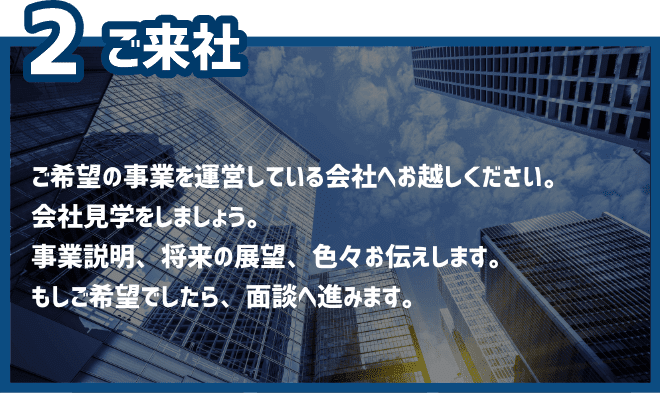 2.ご来社